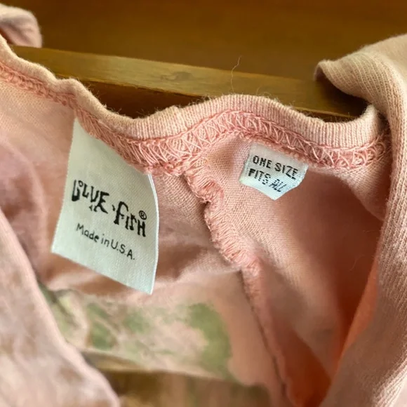 Blue Fish OS Hand-painted Pocket Vest - Picture 4 of 5